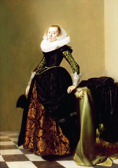 Porträt einer Dame von Jan Miense Molenaer